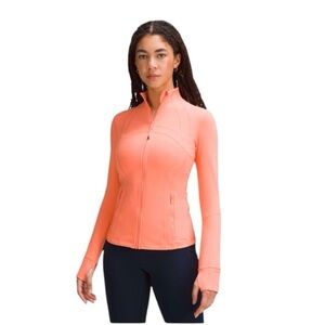NWT 01/2023 Lululemon Define Jacket *Luon **Sunny Coral Size 4